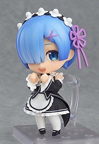 Nendoroid Life in Another Rem Покрашенная подвижная фигурка ReZERO - Начальный мир - Немасштабируемый ABS&PVC