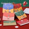 Cartoon Christmas & Holiday Greeting Cards with Envelopes - DIY Folding for Birthday & New Year Wishes