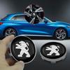 Колпаки на колеса PEUGEOT Колпачки на центр колеса автомобиля Наклейка на колпак автомобиля Череп Персонализированная алюминиевая наклейка на шину Декор Аксессуары для шин