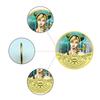 Cartoon Anime Gold Plated Badge Collection Gift Commemorative Coin