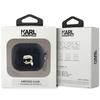 Karl Lagerfeld Monogram Karl Head Case For Airpods 3 - Black