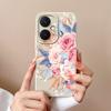 Чехол для Vivo V29 Lite Y36 Y17S X90 Pro Y27 Y78 + Корпус Популярный защитный противоударный бампер с цветком авокадо Мягкий жидкий силиконовый чехол для чехлов Vivo