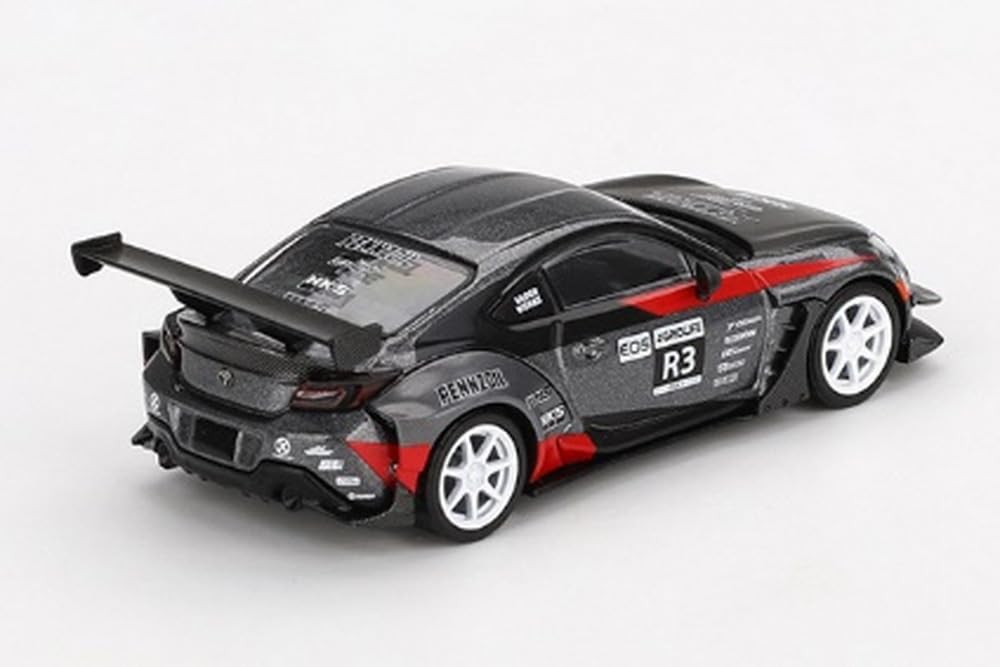 MINI GT 1/64 Toyota GR86 HKS Turbocharged GR86 Ларри Чен (Левый руль) Готовый продукт MGT00820-L