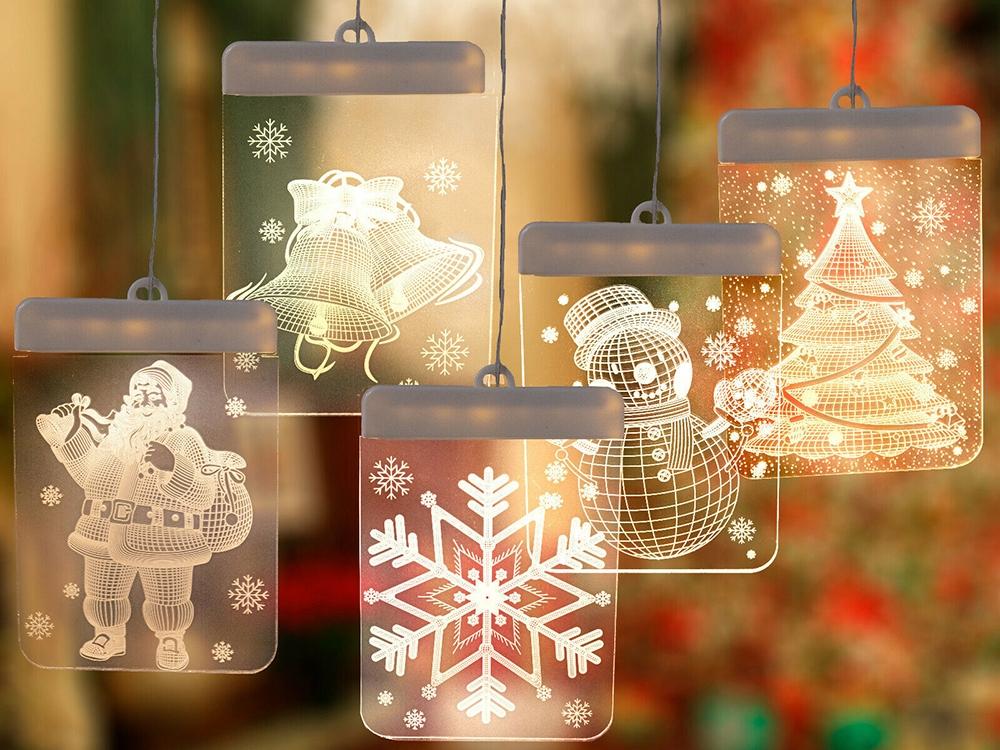 Stained Glass Led Bells Warm (60) Gab_A