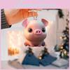 Милый брелок из акрила с поросенком, подвеска для украшения салона автомобиля, для рюкзака, праздничный подарок