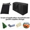 1/2PCS Garden Furniture Cushion Storage Bag Waterproof Anti-UV Rectangle Rip Proof 210D Oxford Fabric Christmas Tree Storage Bag