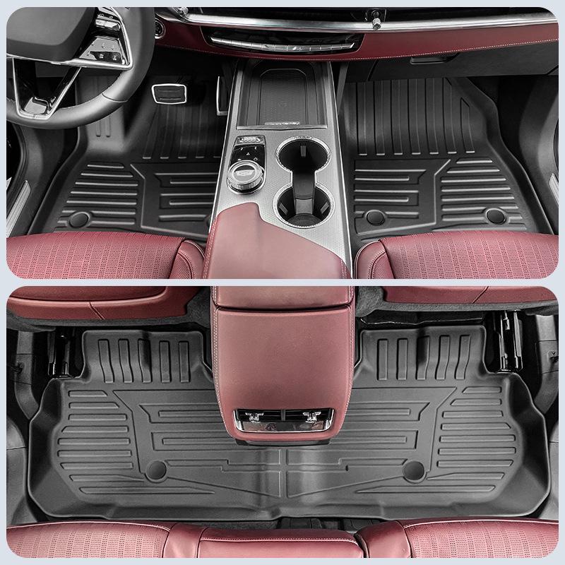 Экологичные коврики для пола и багажника из ТПЭ для Cadillac XT5 2025 года