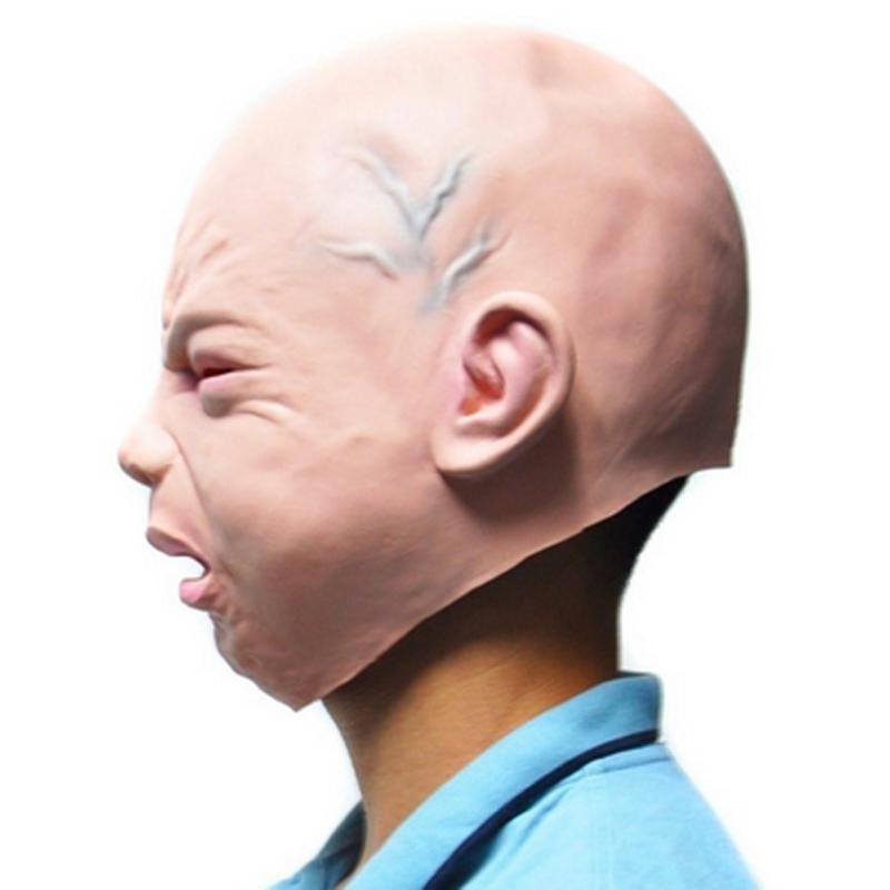 Новый Creepy Cry Baby Полная Голова Лицо Латексная Резина Маскарадный Костюм Маска