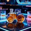 Бутылка для виски в форме трактора, Контейнер для виски в форме транспортного средства, Декоративный декантер для вина, Фляга для крепкого алкоголя для домашней кухни, бара