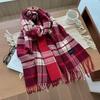 Xincaizhiyun Women's Floral Grid Scarf