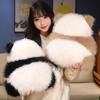 Cute Panda Imitation Wool Back Cushion for Sofa or Bedside