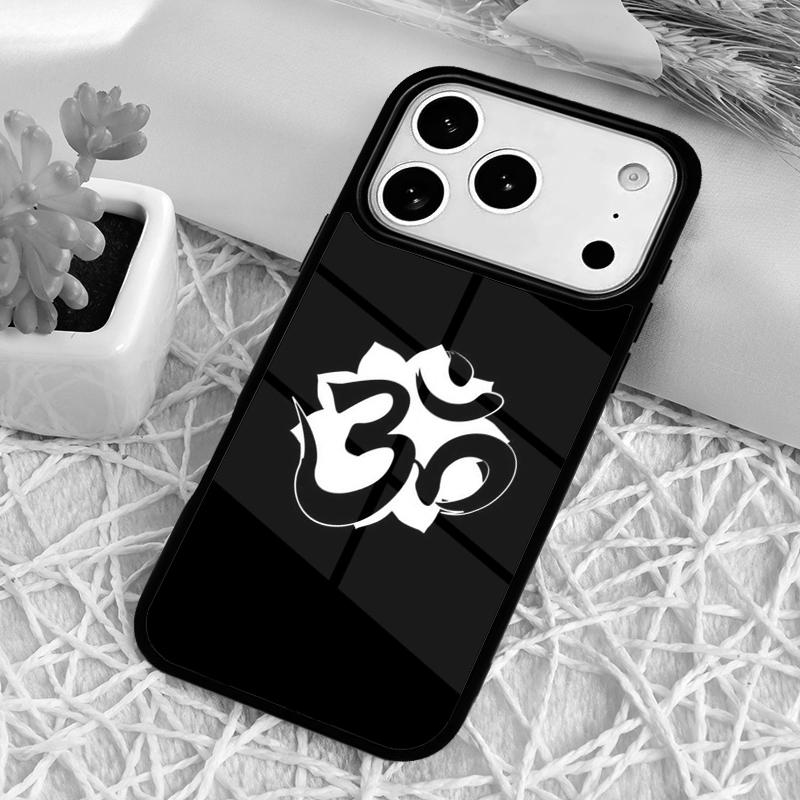 OM Yoga GOA Символ Дзен Ударопрочный Чехол для Телефона для iPhone 17 Air 16e 15 11 12 14 13 Pro Max Чехол Coque