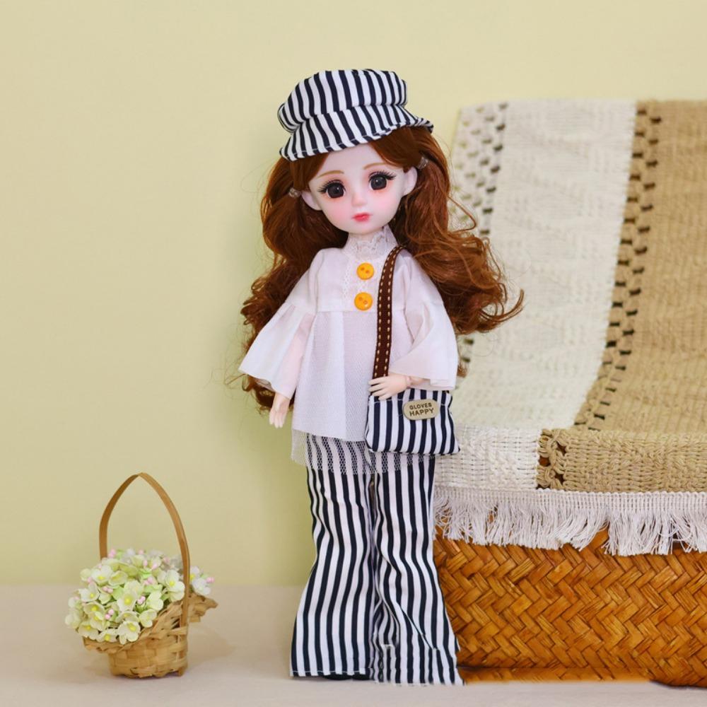 1/6 SD 30 см Bjd кукла с одеждой Привлекательные глаза Принцесса макияж Шарнирная кукла Малыш
