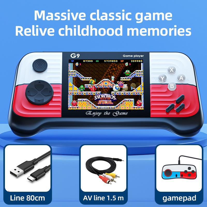 Игровая консоль Retro G9 Handheld с джойстиком 2022 года