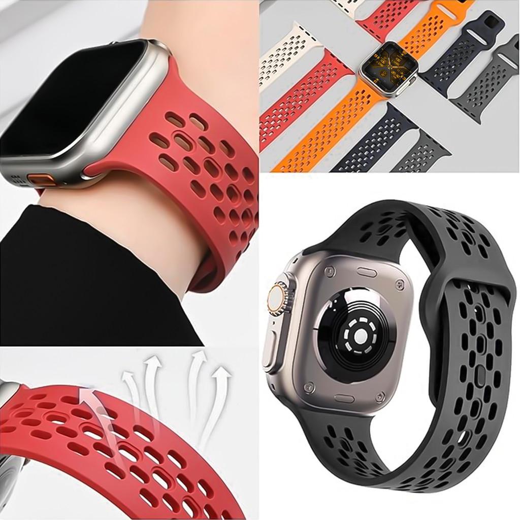 Силиконовый ремешок с теплоотводом для Apple Watch 46 мм 45 мм 41 мм 44 мм 49 мм 40 мм 42 мм Iwatch Серии 11 10 9 8 7 6 SE 3 Ultra 3
