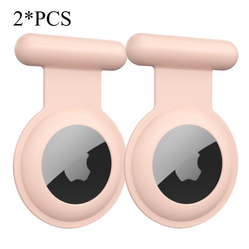 For Apple Airtags Tag Case Silicone Clothes Pin Protective For Airtag Tracker Locator Device Anti-lost