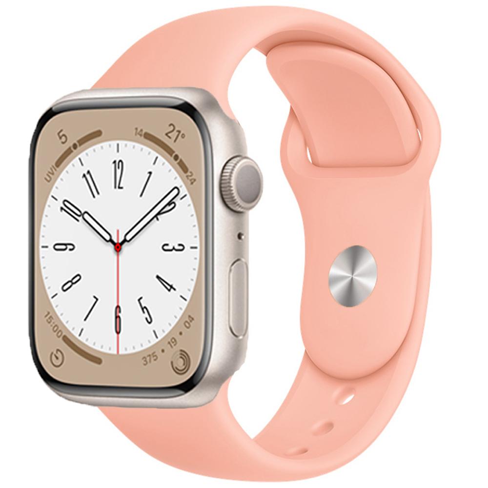 Силиконовый ремешок для Apple Watch Band 49 мм, 45 мм, 44 мм, 42 мм, 41 мм, 40 мм, 38 мм, ремешок для часов, браслет, ремешок iWatch Series 8, 7, 6, 5, 4, 3 SE, ремешок