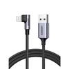 UGREEN Lightning USB Cable L-shaped MFi Certified iPhone Charging Cable Landscape for Gaming Compatible with Lightning Such As iPhone 14 13 12 11 iPad