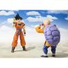 SHFiguarts Dragon Ball Сон Гоку - Сайян, выросший на Земле - Приблизительно. 140 мм ABS&PVC окрашенная подвижная фигурка