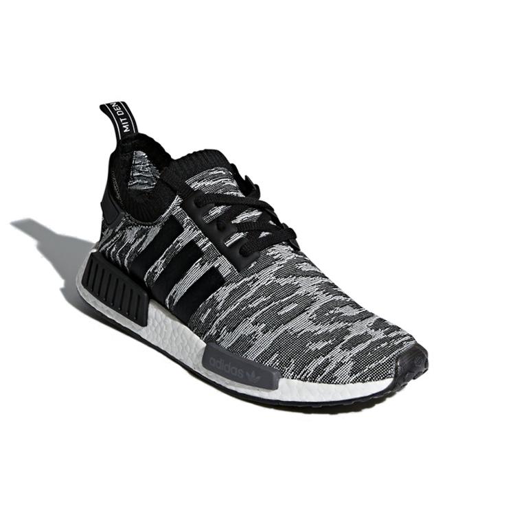 Adidas Originals NMD_R1 Primeknit 'Black Glitch' CQ2444