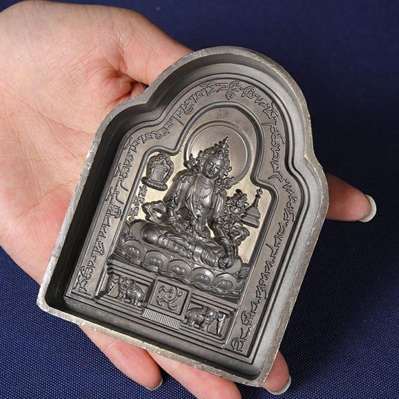 Сплав 3D Большой Размер Буддийские Фигурки Формы для Изготовления Инструменты для Литья в Бронзу Разнообразные Формы Статуя Будды Форма для DIY Поделки Украшение