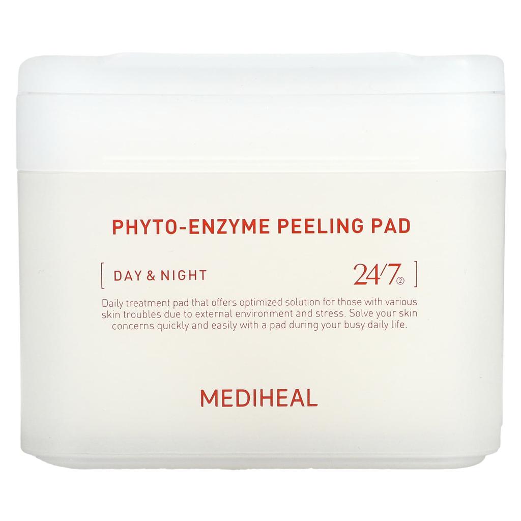 Mediheal Phyto Enzyme Peeling Pad, Day and Night, 90 Sheets, 200ml (6.76 Fl Oz)