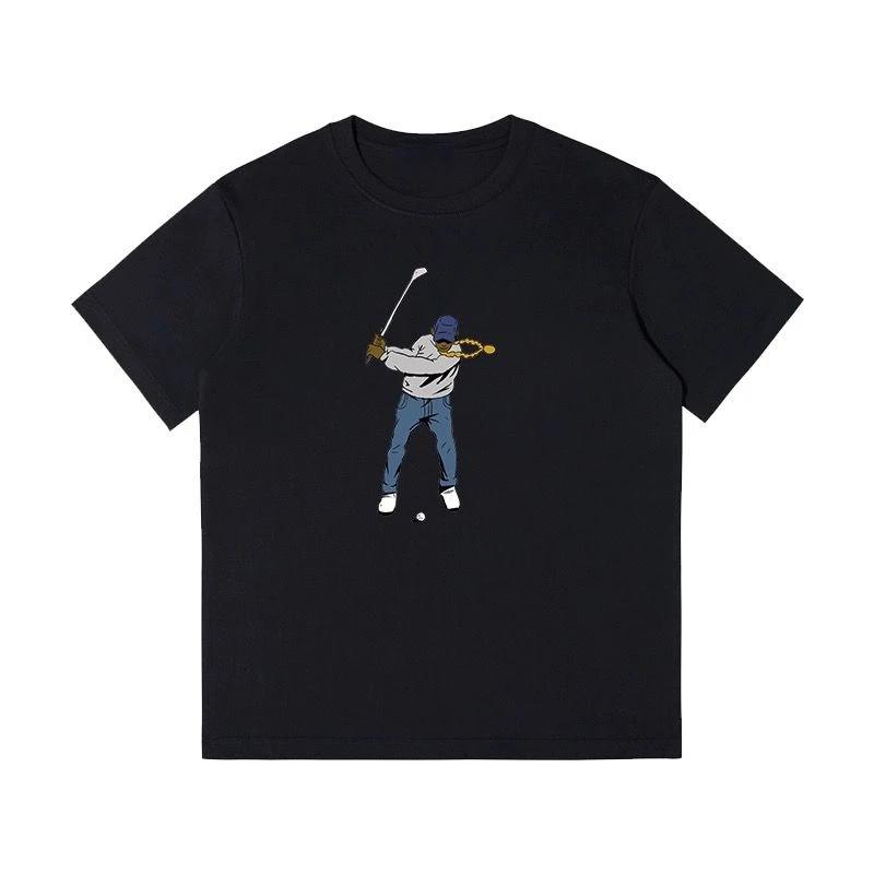 Hot selling Unisexs Tshirt brand short sleeved Tshirt clothing designer golf Tshirt luxury Unisexs Tshirt summer highquality top