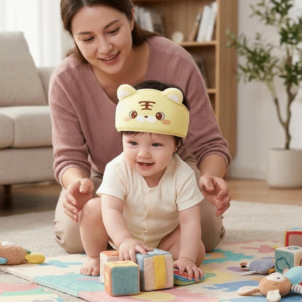Breathable Anti-Fall Helmet Padded Design Toddler Safety Hat Baby Learning Helmet Toddler Safety