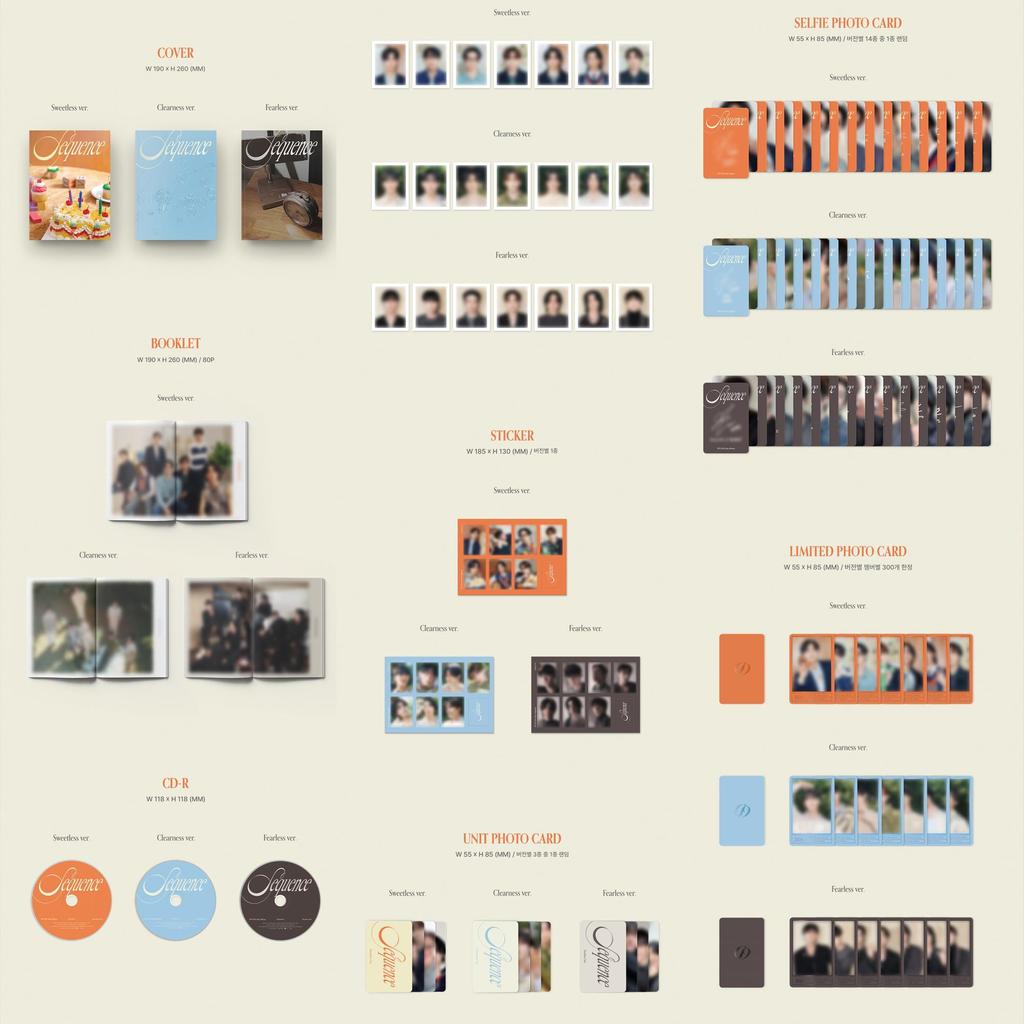 SF9 - 13-Й МИНИ-АЛЬБОМ [ПОСЛЕДОВАТЕЛЬНОСТЬ] Случайный