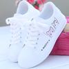 Women's Spring and Autumn New Fashion Flat Baseplate Shoes Student Breathable Women's Shoes Single Shoes Casual White Shoes