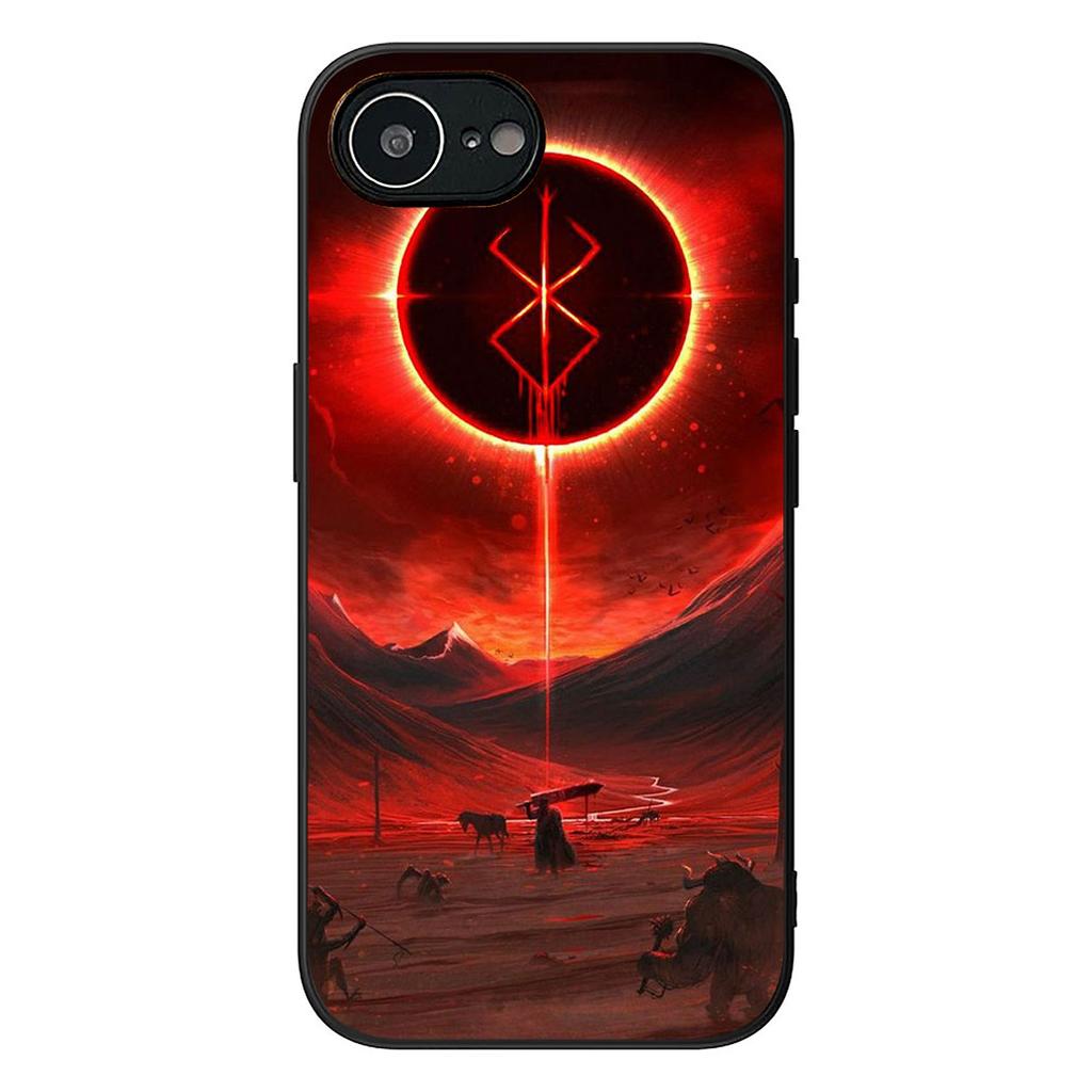 Чехол для телефона Berserk Anime Guts для Apple iPhone 16 17 Air 14 15 Pro Max Plus 16+ 16E 14+ ProMax