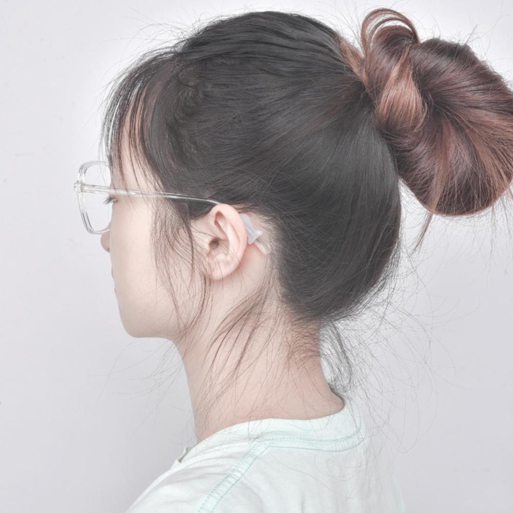 Силиконовый держатель для наконечников висков, противоскользящий противоскользящий крючок для ушей, ручка для очков для мужчин и женщин