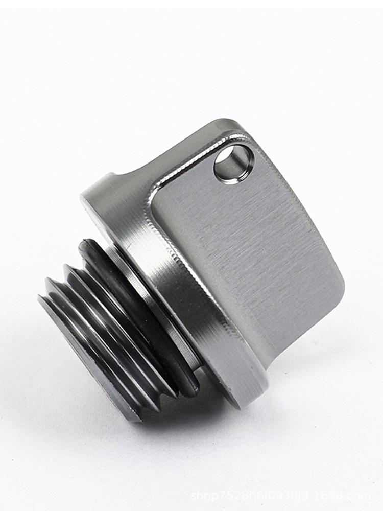 Универсальный набор крышек и щупов для масла двигателя с ЧПУ - аксессуары для мотоциклов из алюминиевого сплава