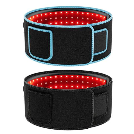 Регулируемый пояс для терапии красным светом, инфракрасная лечебная повязка без помощи рук для облегчения боли, 660 нм, 850 нм, полоски для терапии красным светом для тела