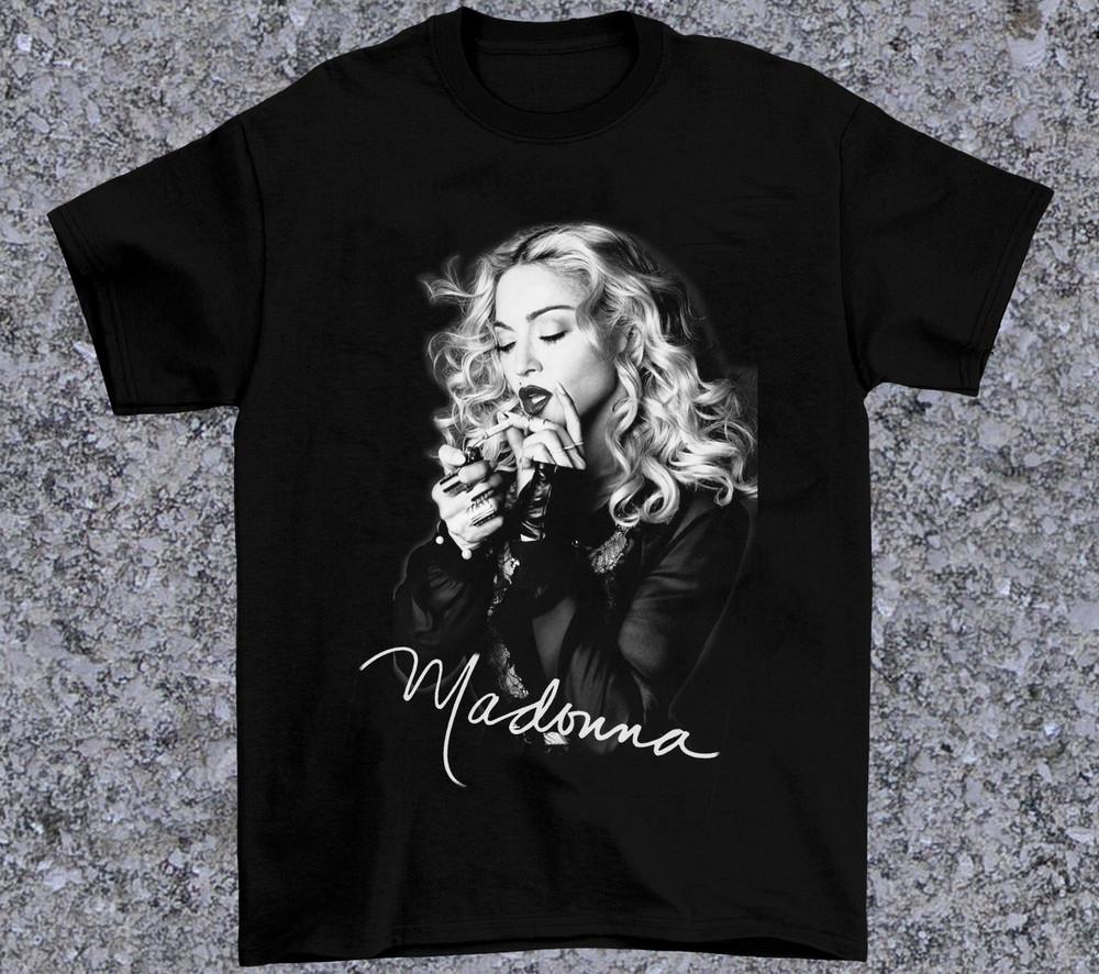 New Madonna Classic Shirt For Fan Black All Size Unisex T- Shirt