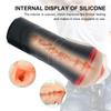 Man Masturbation Cup Sex Toy for Adults, Pleasant Aircraft Cup Vagina Pussy Vaginator, Endurance Exercise Training Sex Tool