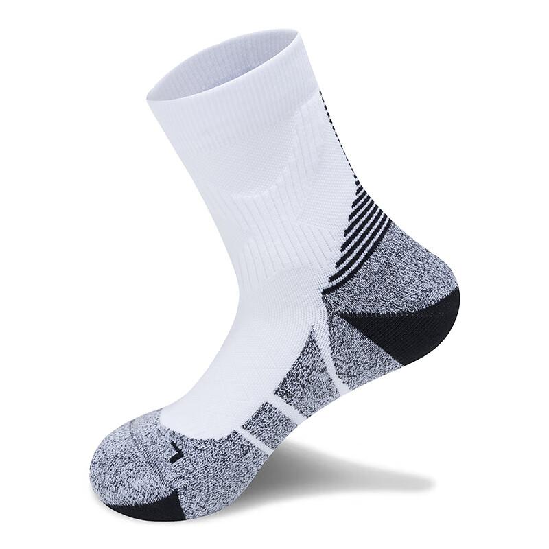 TFO DuPont Coolmax Outdoor Socks, Quick-Drying Running Sports Socks, Hiking Socks 2202481, Women's White