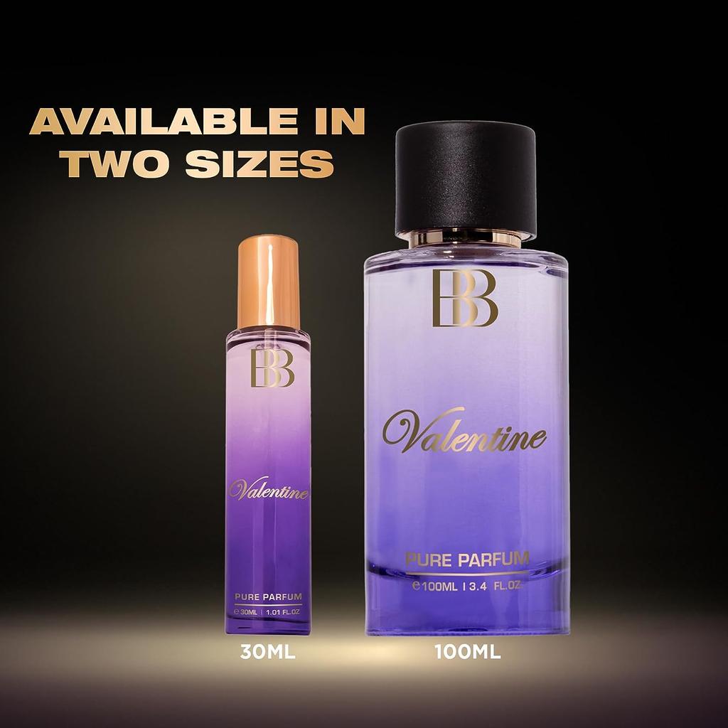 Beauté Valentine Pure Parfum For Women | Pure Parfum | Luxurious & Long Lasting Fragrance (30ml)