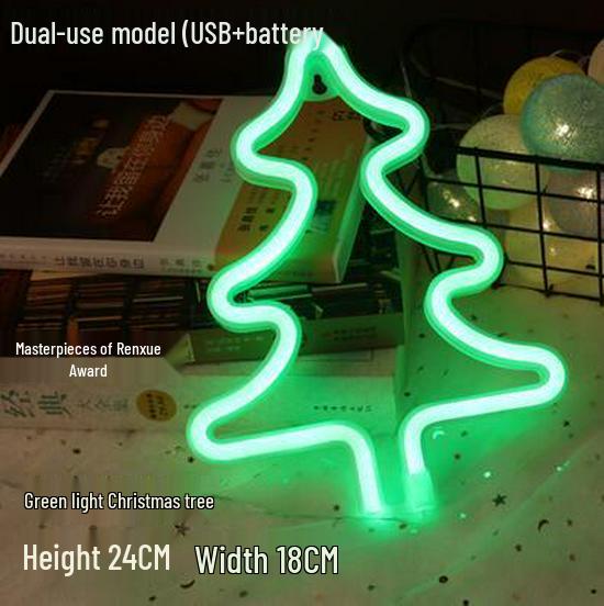 Manufacturer's New LED Neon Light: Lightning Cloud, Planet, Heart, Rainbow – Perfect for Christmas Night Décor.