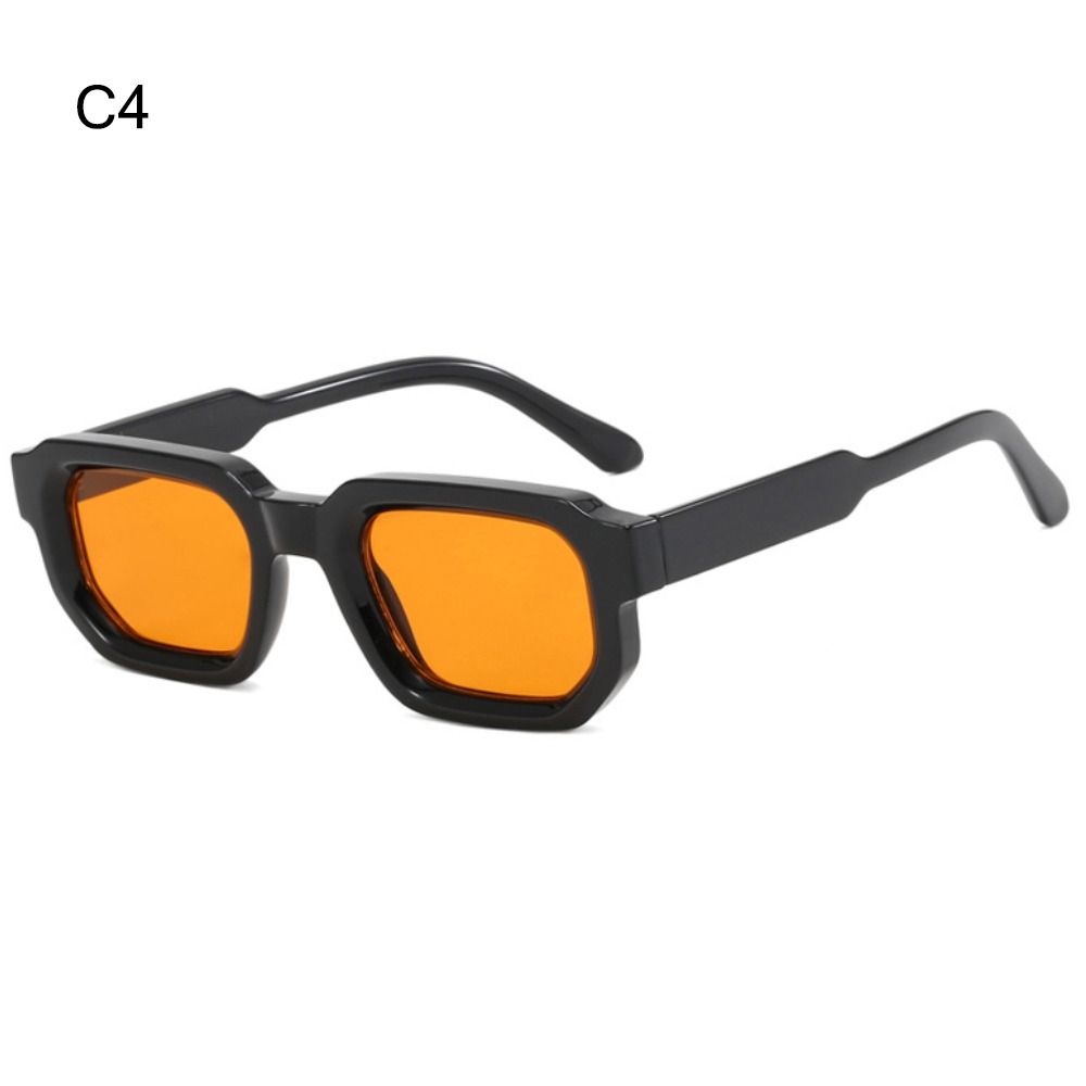 UV400 Protection Square Frame Sunglasses Y2K Eyewear Fashion Punk Sun Glasses for Women & Men