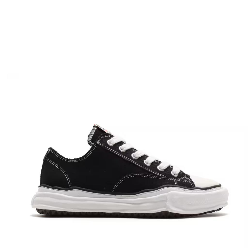 A01FW702-black Maison MIHARA YASUHIRO PETERSON Original Sole Canvas Low (Мужской)