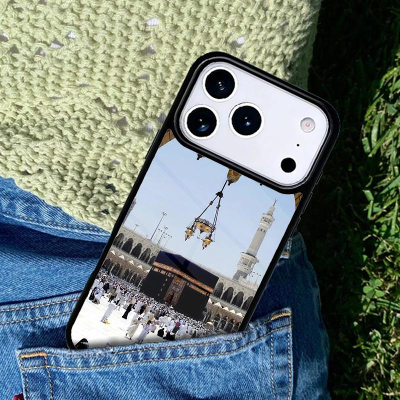 Чехол для телефона Мечеть Аль-Харам Мекка Совместим с для IPhone 17air 16e 15 14 13 12 11Pro Max 17 Air
