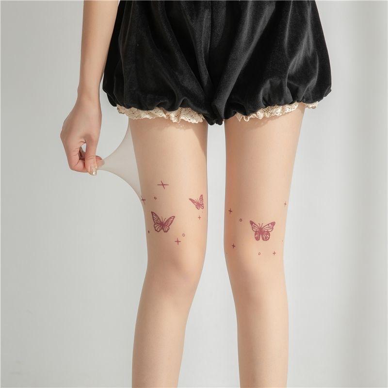 New Irregular Homemade Goth Punk Le Stockings Babes Subculture Black Ripped Stockings Leggings Mesh Socks