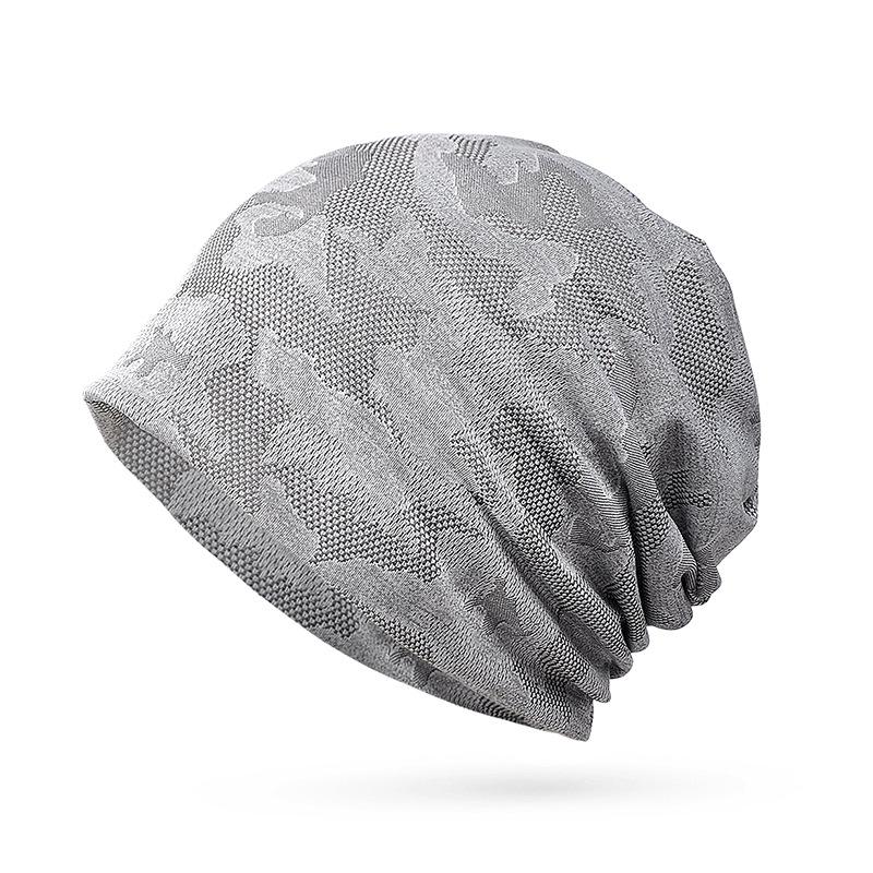 Women's Breathable Thin Cotton Pullover Hat - Spring/Summer Headscarf, Confinement, Sleep, and Outdoor Leisure Cap.