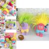 Adorable Fluffy Plush Keychain Doll Cute Cartoon Character For Girls And Students
