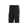 Originals Trefoil Adv Cargo Shorts With Solid Color Pockets Men Shorts Black HP1102