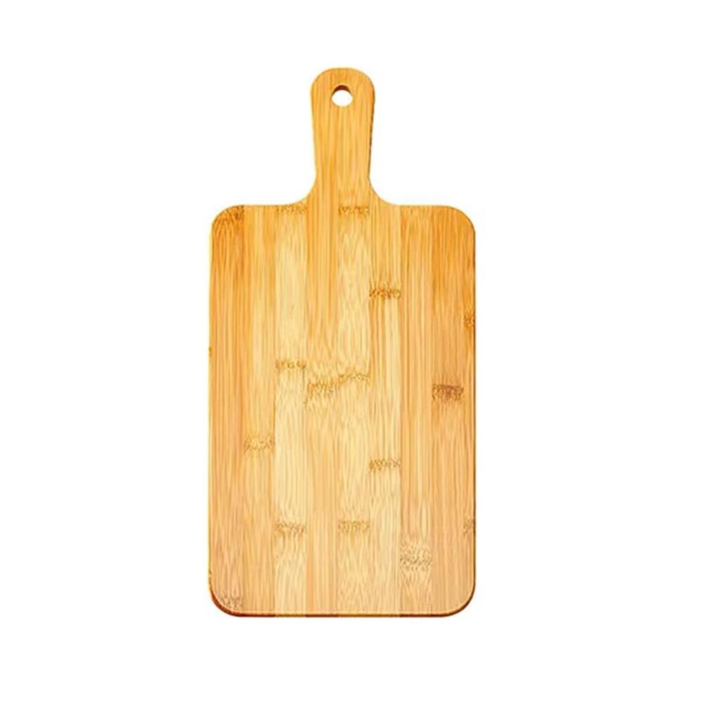 With Handle Bamboo Cutting Board Nonstick Wooden Pizza Paddle Thicken Food Serving Plate  Kitchen