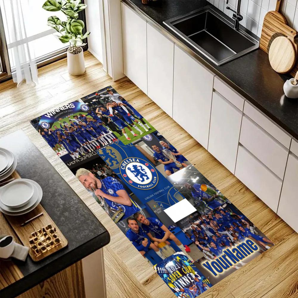 Chelsea Fc Customize Your Name Kitchen Rug Runner Rug Laundry Mat Hallway Entryway The Best Gift Choice