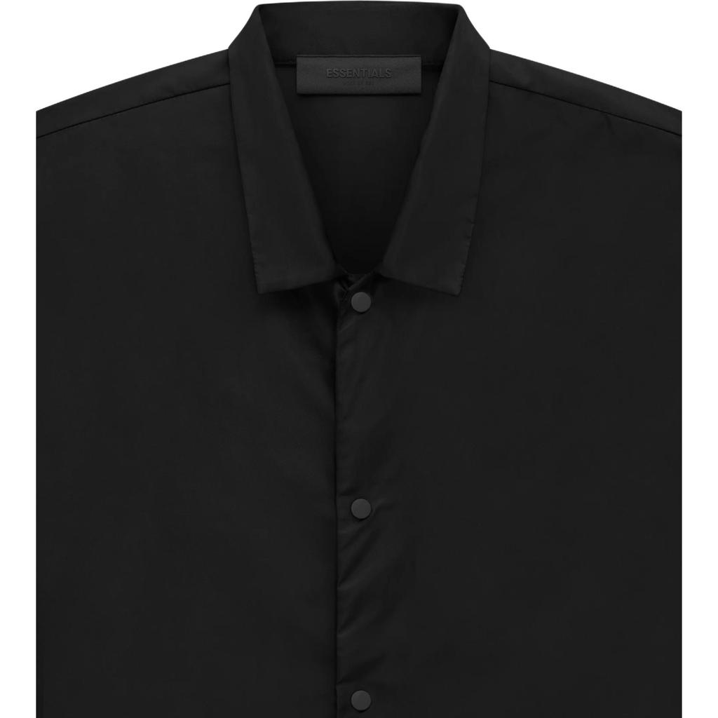 Fear of God Essentials Куртка тренера Черная Мужская Верхняя одежда 202SP232010F