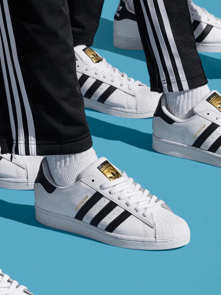 Adidas SUPERSTAR Ретро Низкие Спортивные Кроссовки с Ракушкой на Носке - Официальные Adidas Трехцветные EG4958